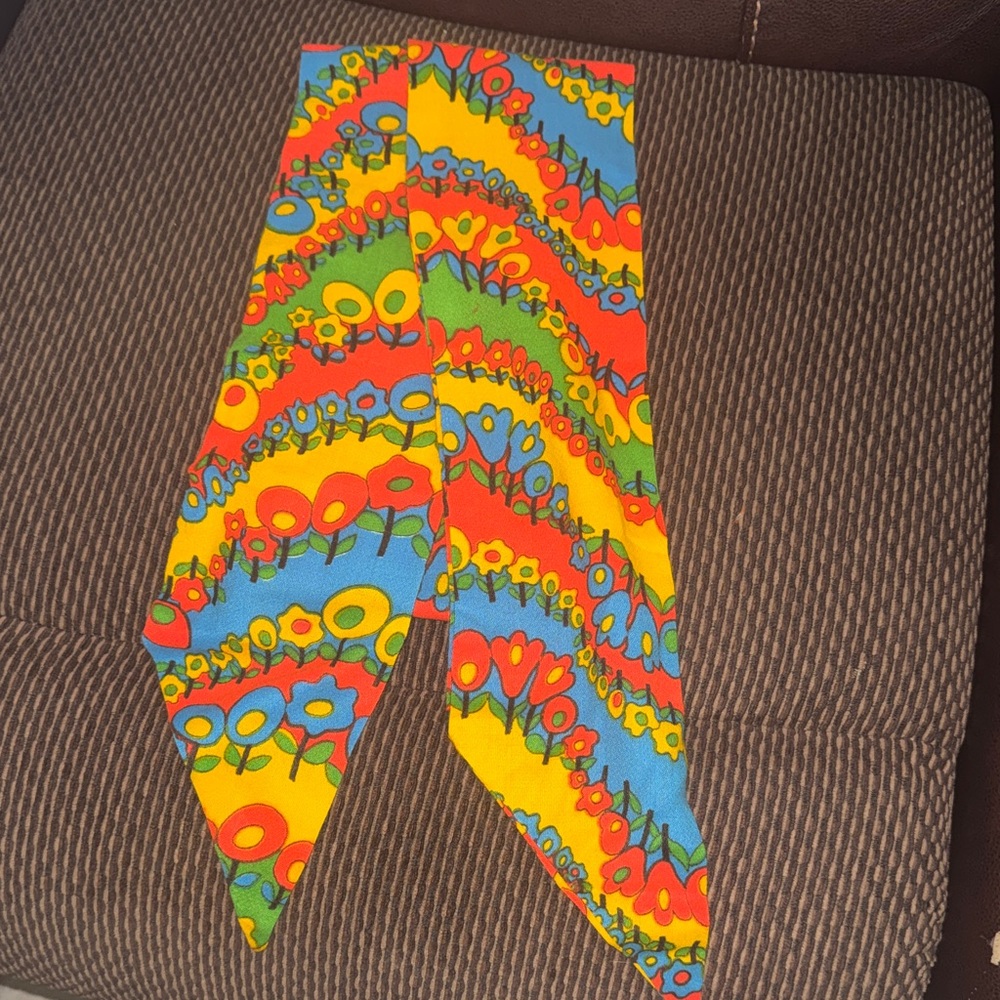 1970’s bandana scarf ect floral colorful
